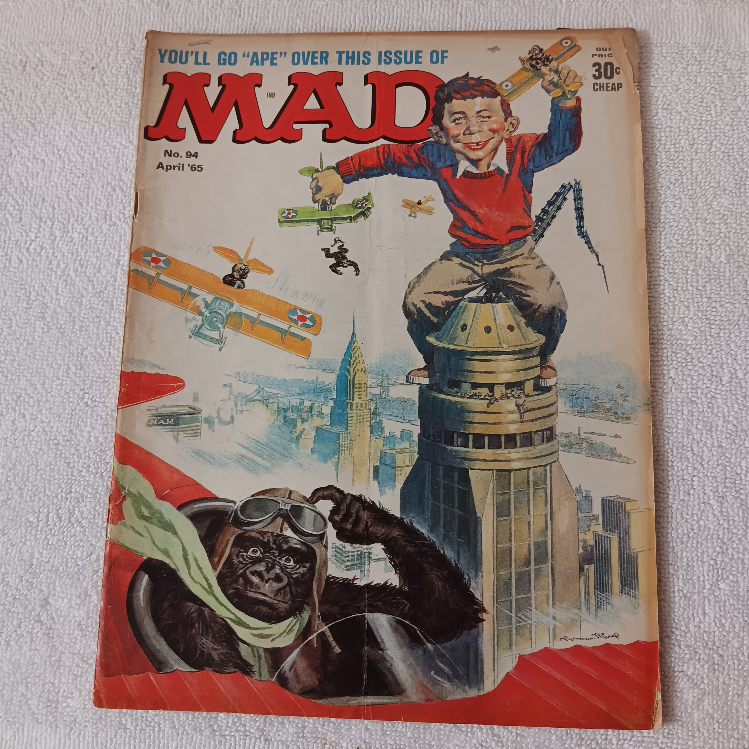 Vintage Mad Magazine Issue No 94 Vintage Mad Magazine Issue No 94